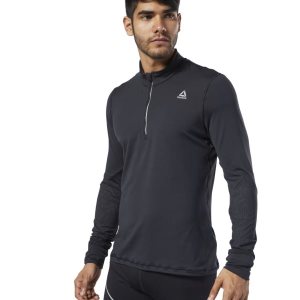 Reebok One Series Running Thermowarm Sweatshirt Herren - Schwarz - DE 397-CTU